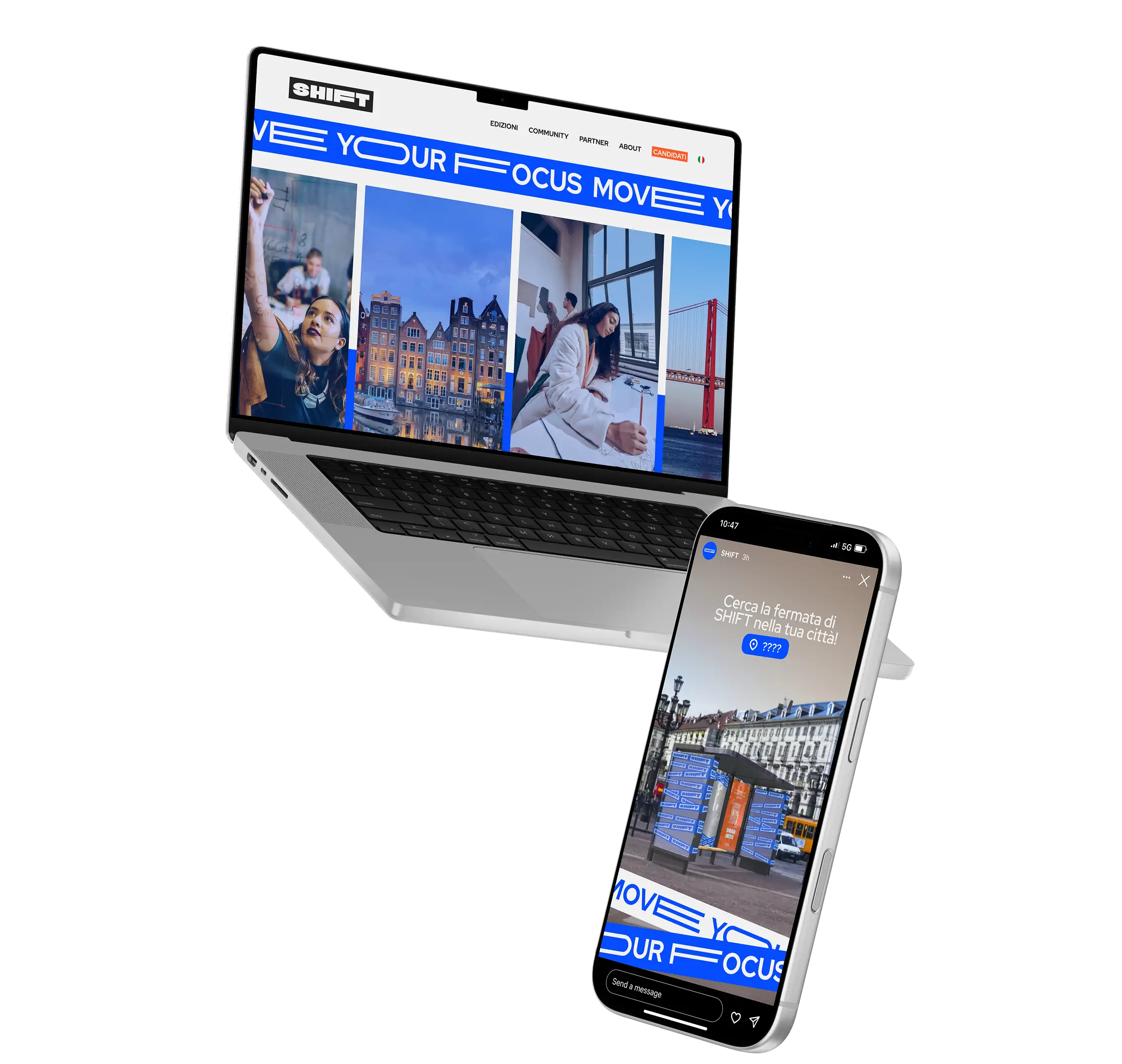 Shift copertina di progetto